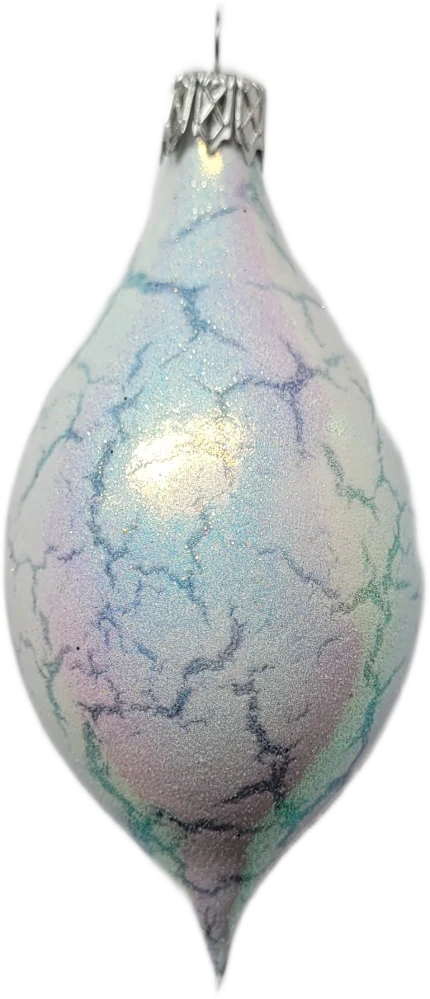 oliva 8x4cm / 5348 / duha bílá