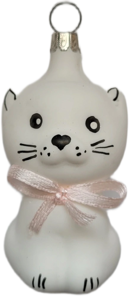 vánoční figurka kotě 6,5cm