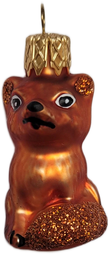 Skleněná figurka liška 4cm