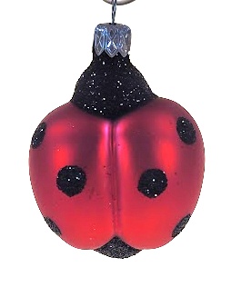 Beruška 7,5cm vánoční figurka