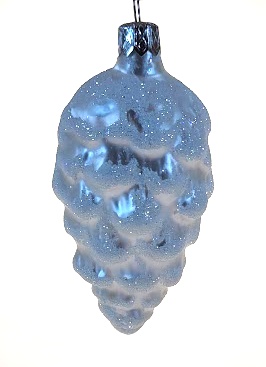 vánoční figurka Šiška bílá 8cm