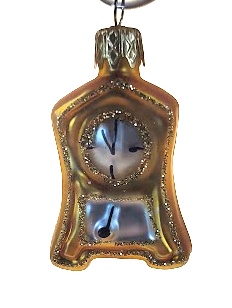 Vánoční figurka hodiny 3,5cm