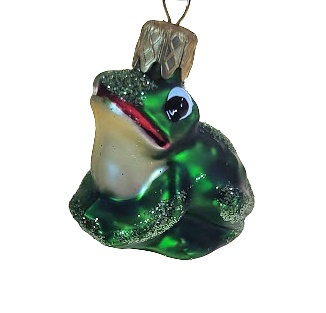 vánoční figurka Žába 3,5cm