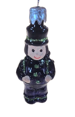 vánoční figurka kominík 5cm zelený