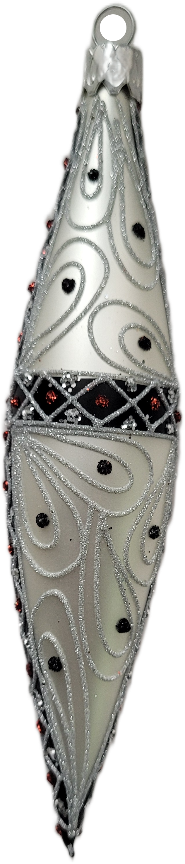raketa 14x3cm / 116 / luxusní ozdoba
