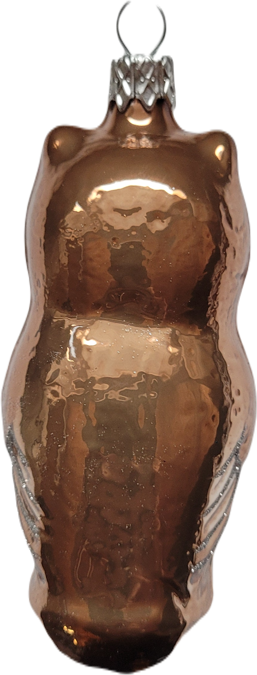 Sova velká 10cm vánoční figurka