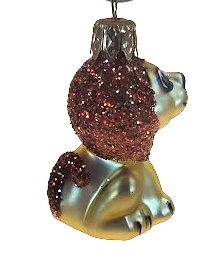 Vánoční figurka lev 3,5cm