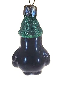 Vánoční figurka krtek 4cm zelený