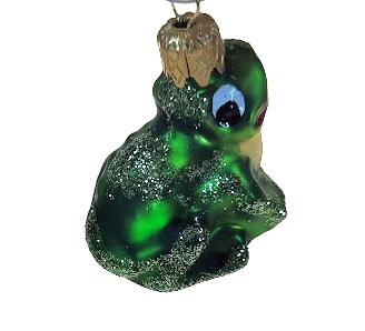 vánoční figurka Žába 3,5cm