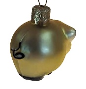vánoční figurka prasátko 4cm