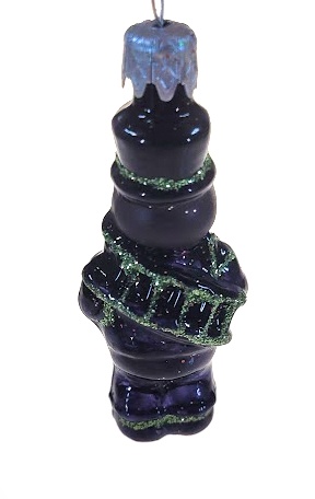 vánoční figurka kominík 5cm zelený