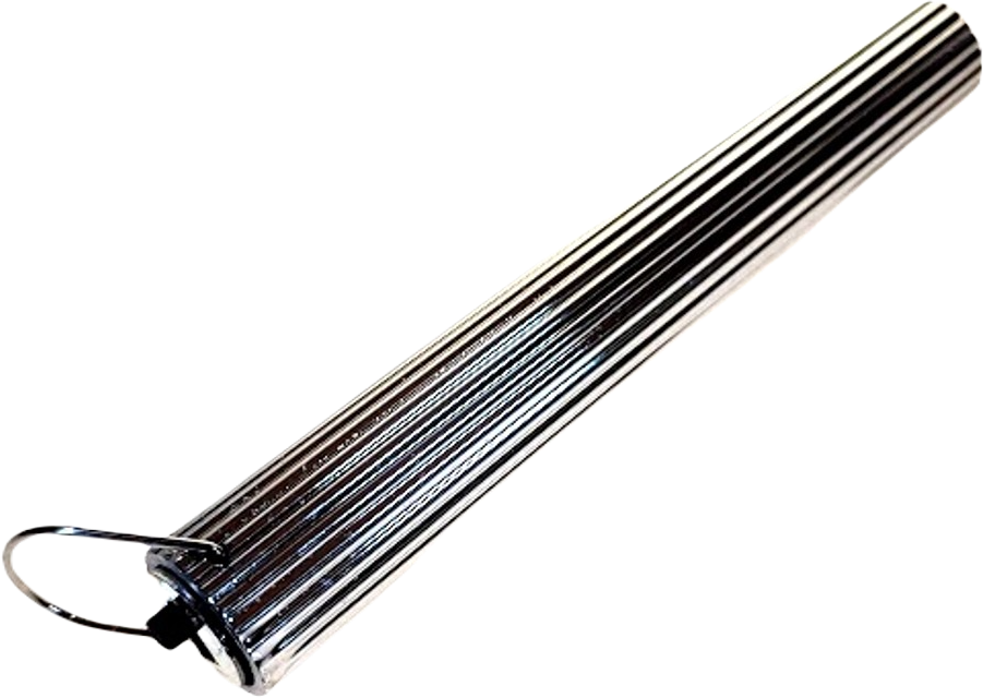 LED lucerna 17cm bílá