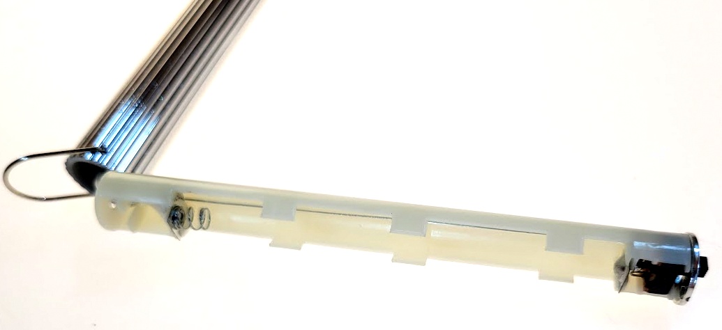 LED srdce 14cm / červená vánoční dekorace