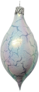 oliva 8x4cm / 5348 / duha bílá