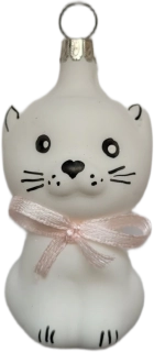 vánoční figurka kotě 6,5cm