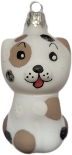 vanocni figurka štěně 6,5cm