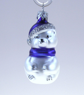 Medvěd mini 5cm modrý
