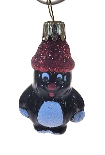 Vánoční figurka krtek 4cm