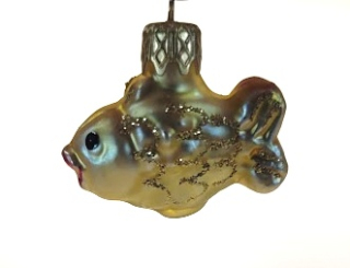 Ryba 3cm vánoční figurka
