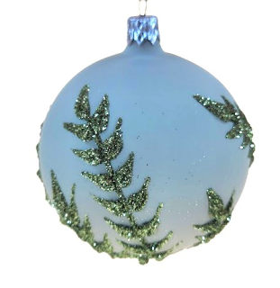 vánoční koule pr. 6cm / 4628 / zelená pastel