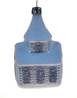 Kostel 6,5cm bílý