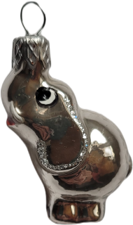 Vánoční figurka slon 4cm