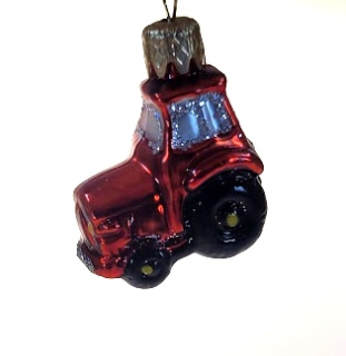 Vánoční figurka traktor 3cm